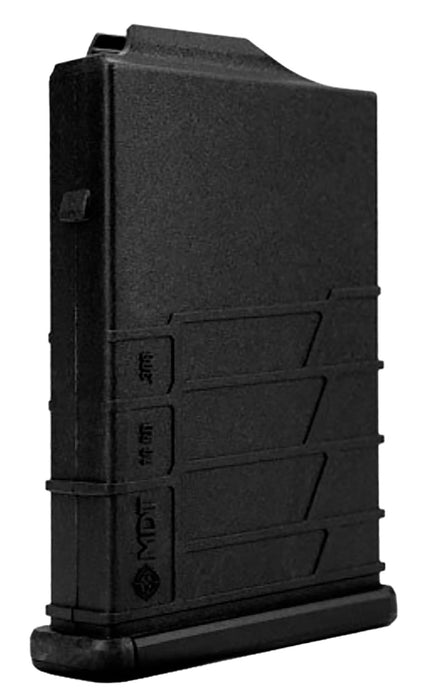 Mdt Sporting Goods Inc 104447BLK AICS Magazine  10rd Extended 308/6.5 Creedmoor Short Action, Black Polymer Fits Some Chassis/Bottom Metal (MDT/XLR/KRG/GRS/CDI/Pacific Tool & Gauge)