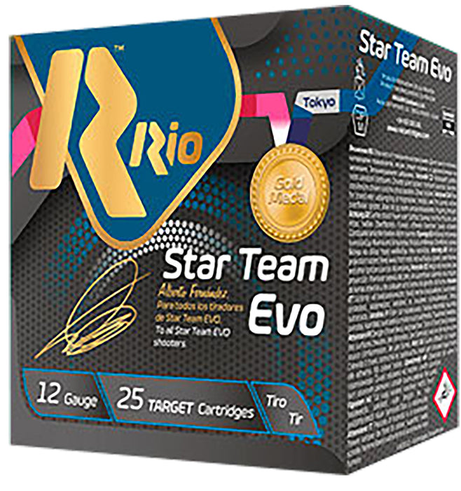 Rio Ammunition ST288 Star Team EVO  12 Gauge 2.75" 1 oz 8 Shot 25 Per Box/ 10 Cs