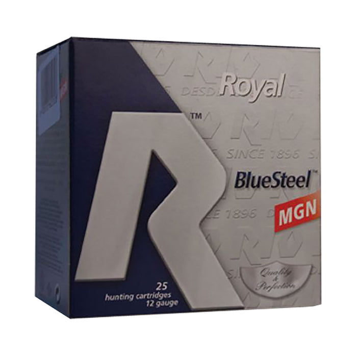 Rio Ammunition RBSM323 Royal BlueSteel  12 Gauge 3" 1 1/8 oz 3 Shot 25 Per Box/ 10 Cs