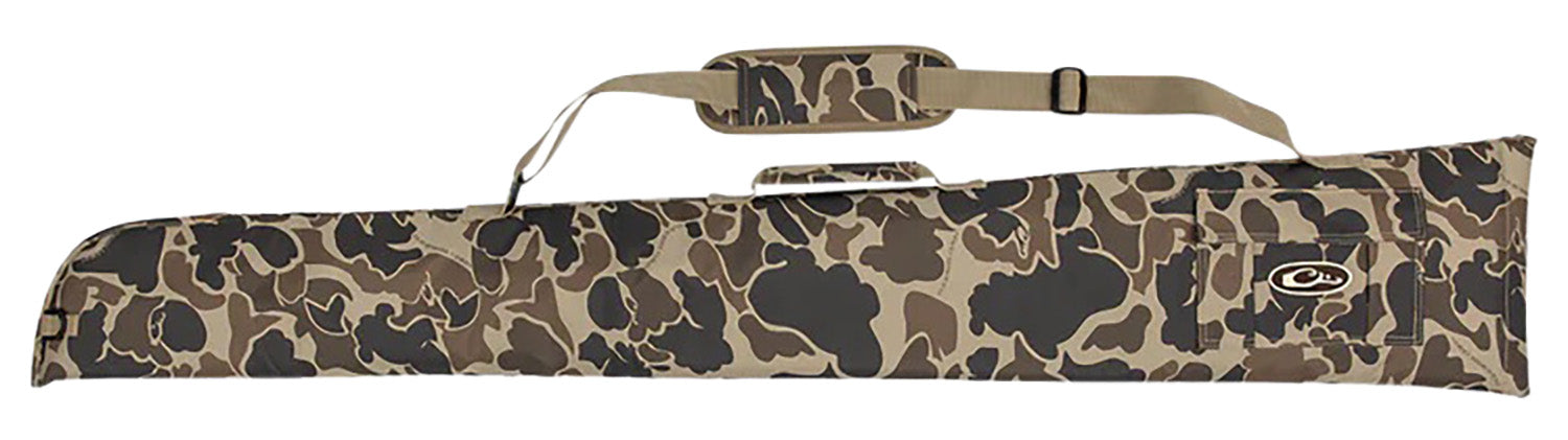 Drake Waterfowl DW3110016 Side-Opening Shotgun Case Exterior Choke Tube Pocket, Carry Handles/Adj. Strap, Hanging D-Ring