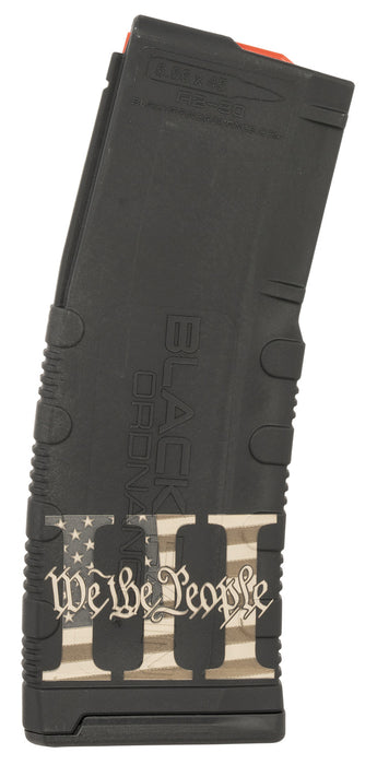 Black Rain Ordnance MAG303PERCENT Magazine  30rd 223 Rem/5.56 NATO We The People Engraving Fits AR-15 Platform