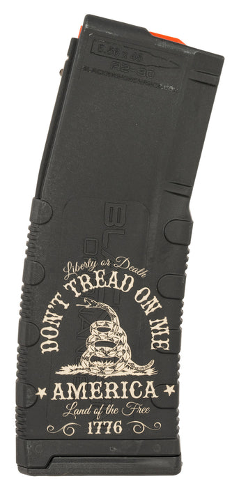 Black Rain Ordnance MAG30DONTTREAD Magazine  30rd 223 Rem/5.56 NATO Don't Tread On Me Engraving Fits AR-15 Platform