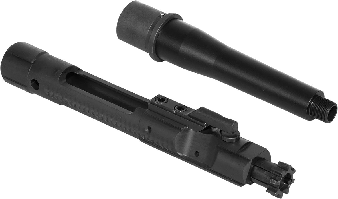 CMMG 99D17C3 Replacement Barrel Kit with Bolt Carrier Group, 9mm Luger 5" Threaded, Black, Radial Delayed Blowback, Fits AR-Platform