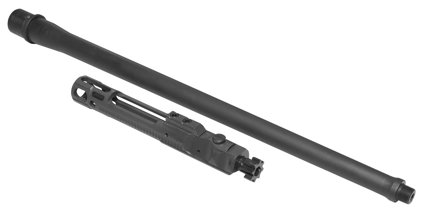 CMMG 57D0476 Replacement Barrel Kit with Bolt Carrier Group, 5.7x28mm 16.10" Threaded, Black, Radial Delayed Blowback, Fits AR-Platform