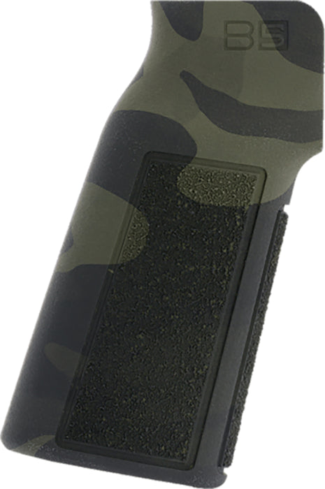B5 Systems PGR1473 Type 22 P-Grip  Black Multi-Cam Aggressive Textured Polymer, Increased Vertical Grip Angle with No Backstrap, Fits AR-Platform