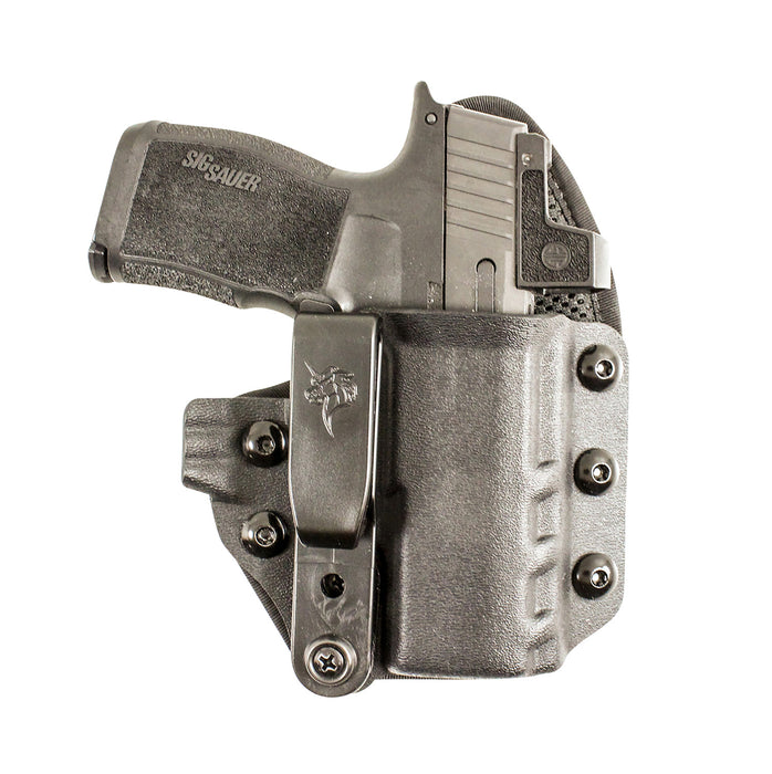 DeSantis Gunhide 206KA6RZ0 Uni-Tuk  IWB Black Kydex Belt Clip Fits Springfield Hellcat OSP Right Hand