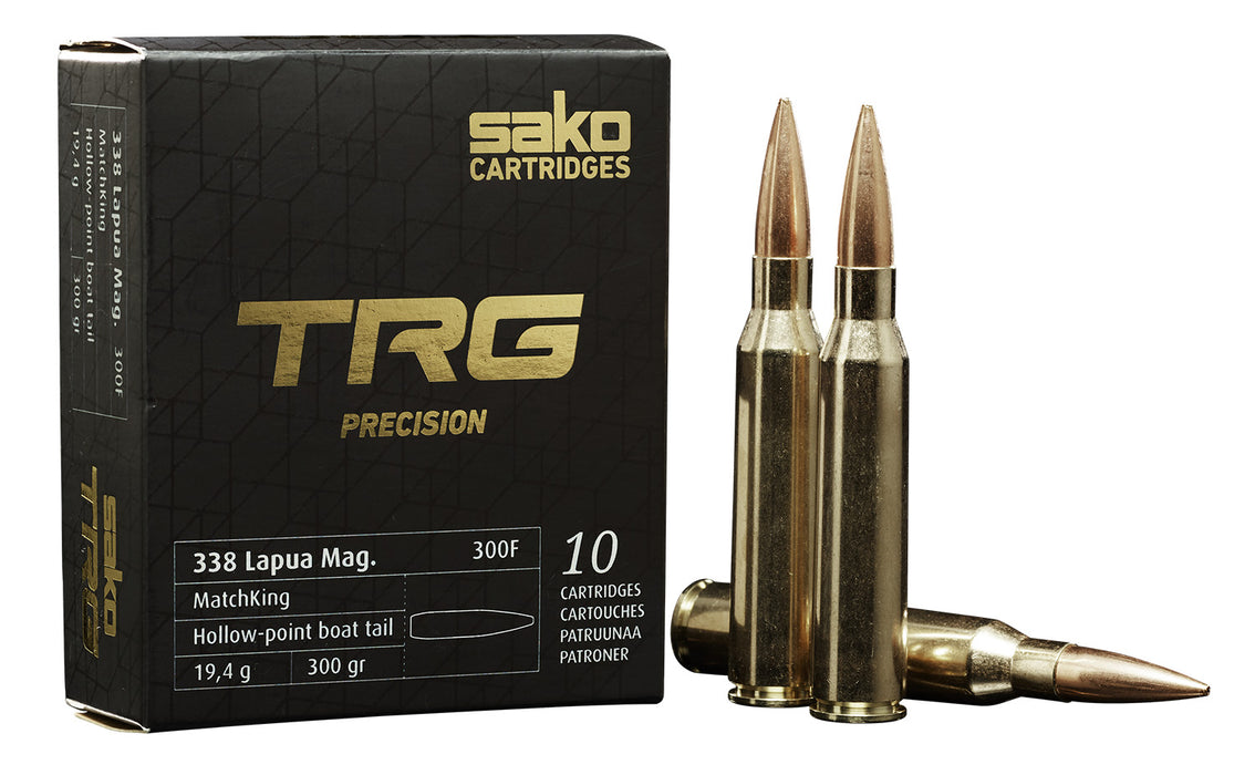 SAKO (TIKKA)  MatchKing  338 Lapua Mag 300 gr 10 Per Box/ 10 Cs