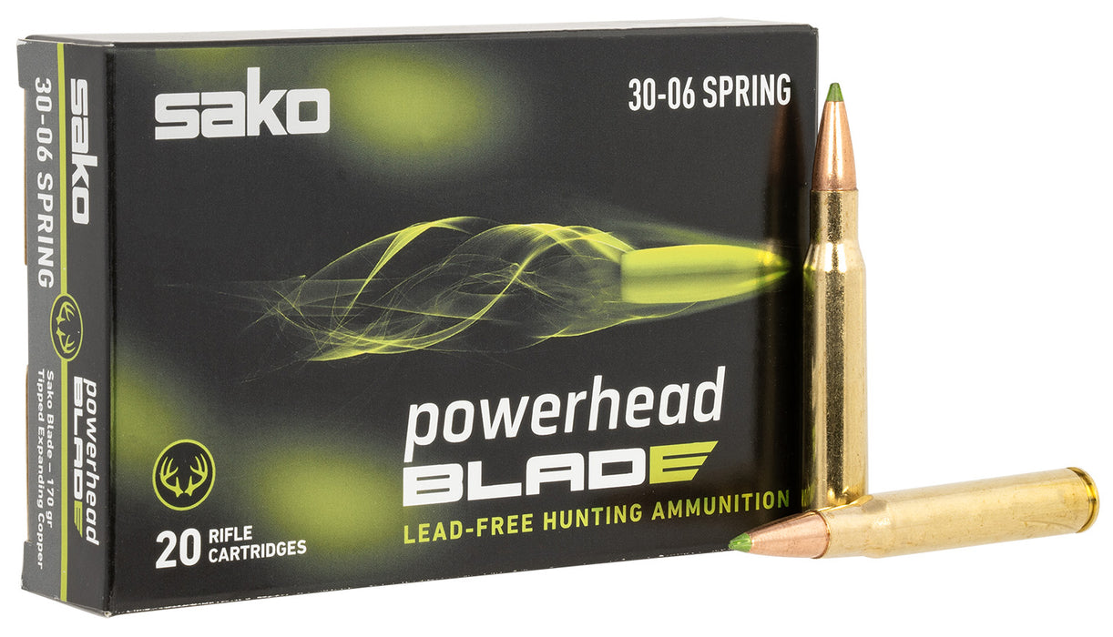 SAKO (TIKKA)  PowerHead Blade 30-06 Springfield 170 gr 20 Per Box/ 10 Cs