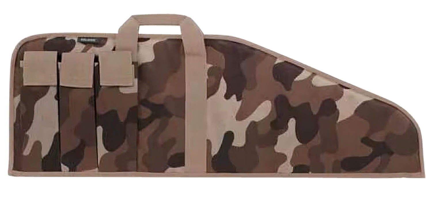 Bulldog BD49943TBC Pit Bull  43" Throwback Camo Floatable Water Resistant Nylon, Tricot Lining, 3 Velcro Exterior Magazine Pouches,  Soft Padding