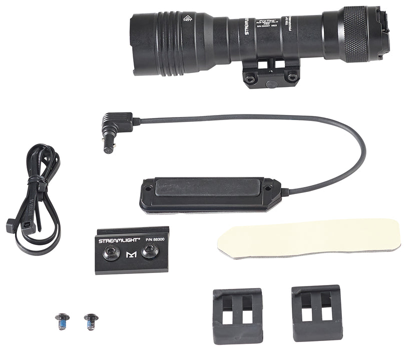 Streamlight 88127 ProTac Rail Mount HL-X Pro Long Gun Light  Black Anodized 60-1000 Lumens White LED USB