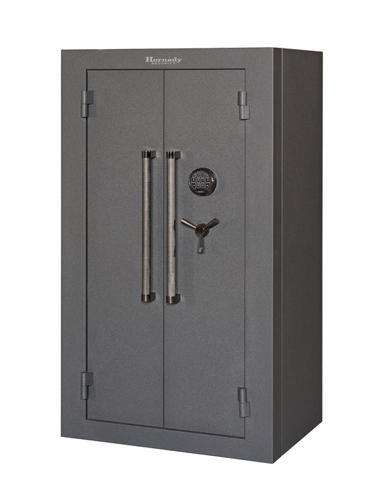 Hornady 95071 Mobilis  Double Door Matte Grey 9 Gauge Steel Safe