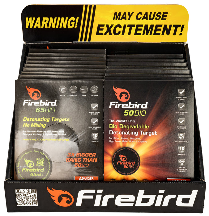 Firebird USA FBMO 50BIO  Moving Trajectory/Static Universal Firearm 200 PK