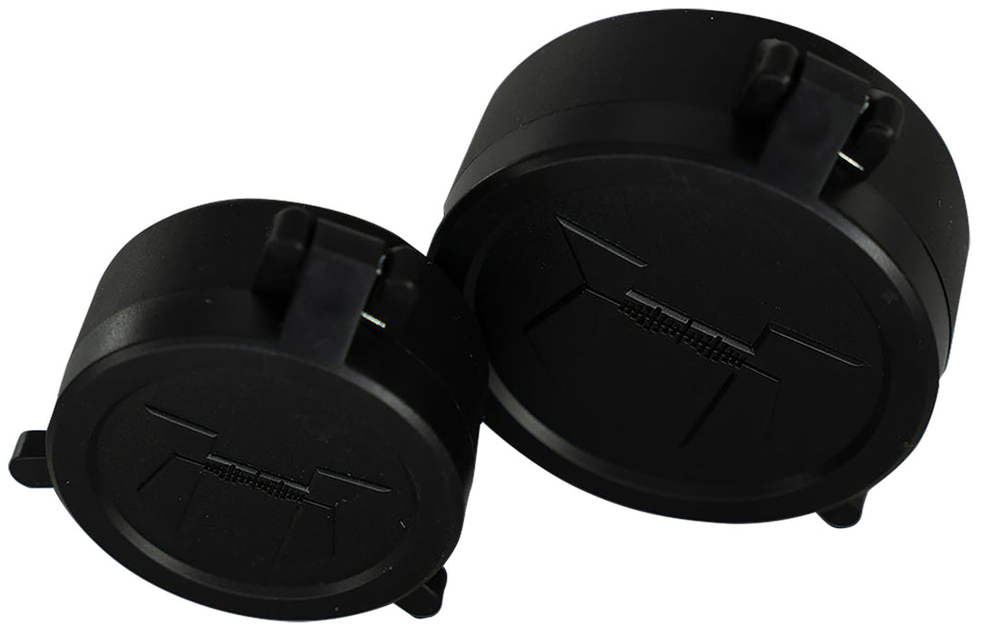 Huskemaw Optics 20SFC416 Blue Diamond Flip-Up Lens Caps Black Rubber 42mm Objective, Compatible w/Blue Diamond 4-16x42mm