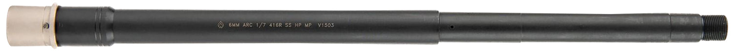 Ballistic Advantage BABL6MM001PQ Premium Series  6mm ARC 16" Threaded SPR Profile, Midlength with Low Pro Gas Block, Black QPQ 4150 Chrome Moly Vanadium Steel, Fits AR-15