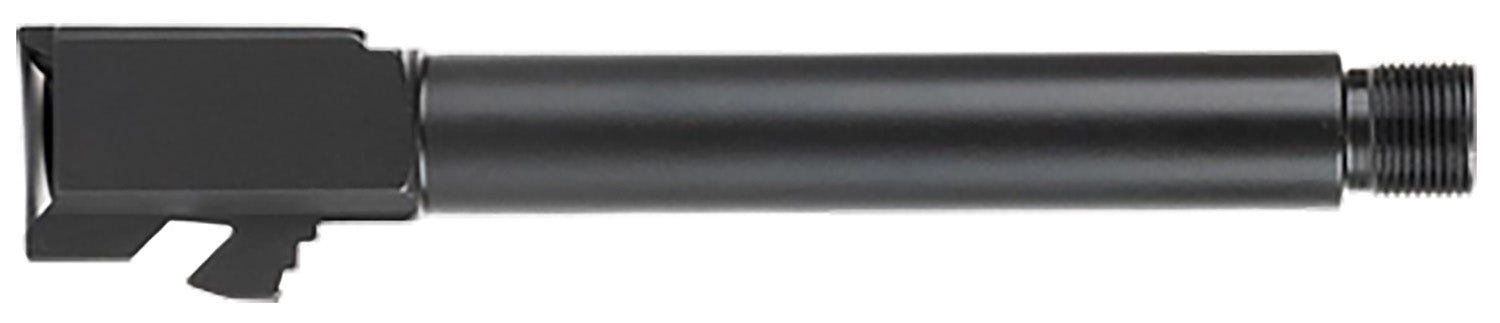 Ballistic Advantage BAPSG195T1Q Premium Series  9mm Luger Fits Glock 19 Gen 3-5 Threaded Black QPQ Stainless Steel