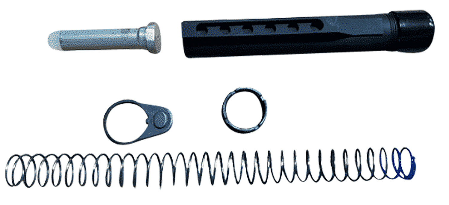 Sons Of Liberty Gun Works REKITMILSPEC RE6 Receiver Extension Kit 6 Position Buffer Tube, Buffer, Buffer Spring, Castle Nut & End Plate, Fits Mil-Spec AR-15