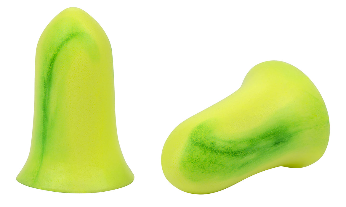 Allen 4116 Ultrax Tapered Foam Foam 32 dB Yellow/Lime Green 25 Pair