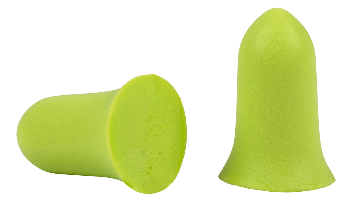 Allen 4136 Ultrax Tapered Foam Foam 32 dB Lime Green 6 Pair