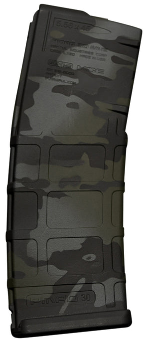 Weapon Works 228041 PMAG GEN M2 MOE 30rd 5.56x45mm NATO MultiCam Black Polymer Fits AR-15