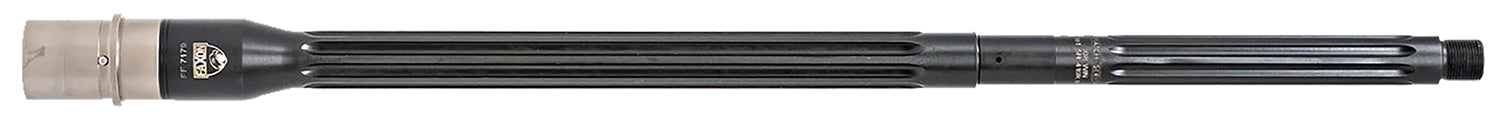 Faxon Firearms 10B810R20FHQ5RNP3 Match Series  308 Win 20" Heavy Fluted/Target Crown QPQ Black Nitride 416R Stainless Steel Barrel, Fits AR10