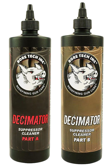 Bore Tech BTCQ30816AB Decimator Suppressor Cleaner A & B 16oz