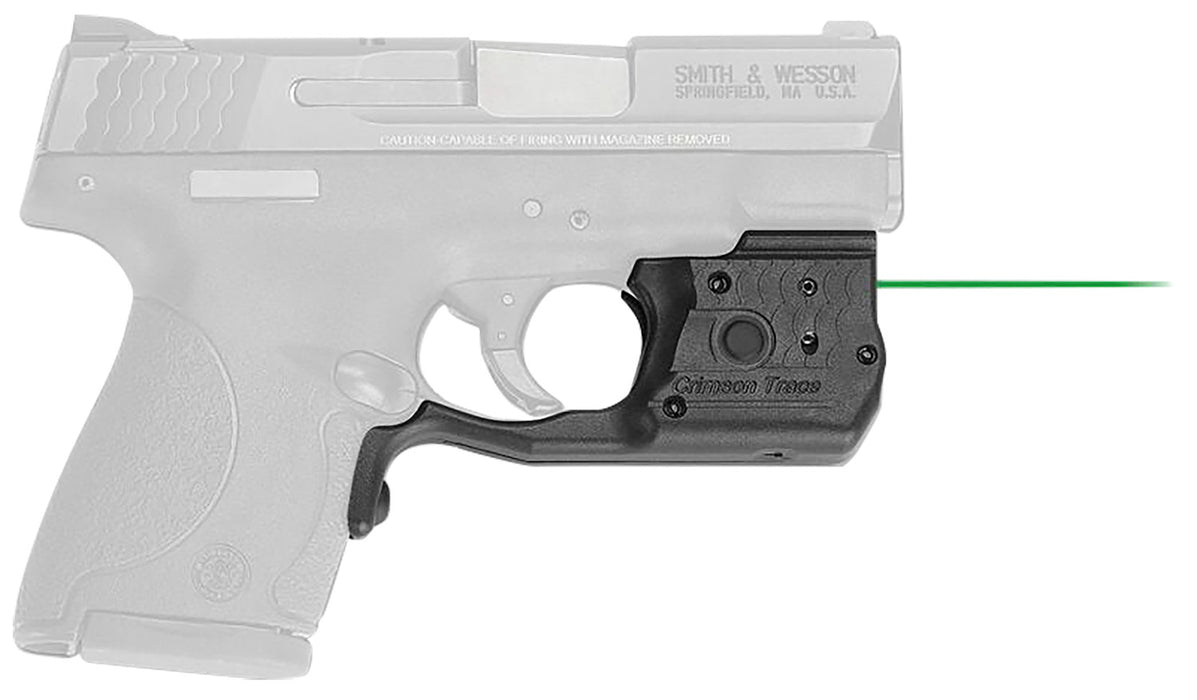 Crimson Trace 01-5840-1 LL-801G Green Laserguard Pro  Black Smith & Wesson M&P Shield