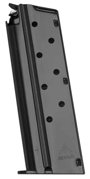 Mec-Gar MGCGOV9LCN 1911 Officers  8rd 9mm Black Carbon Steel