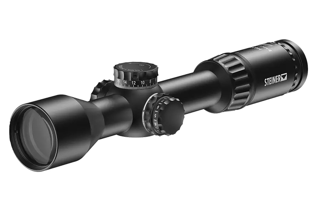 Steiner 8782 H6Xi  Black 2-12x42mm 30mm Tube, Illuminated STR-MIL Reticle
