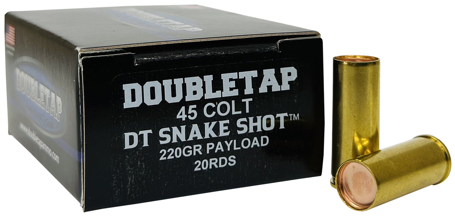 DoubleTap Ammunition 45CSSS2 Snake Shot  45 Colt 220 gr 20 Per Box/ 50 Case