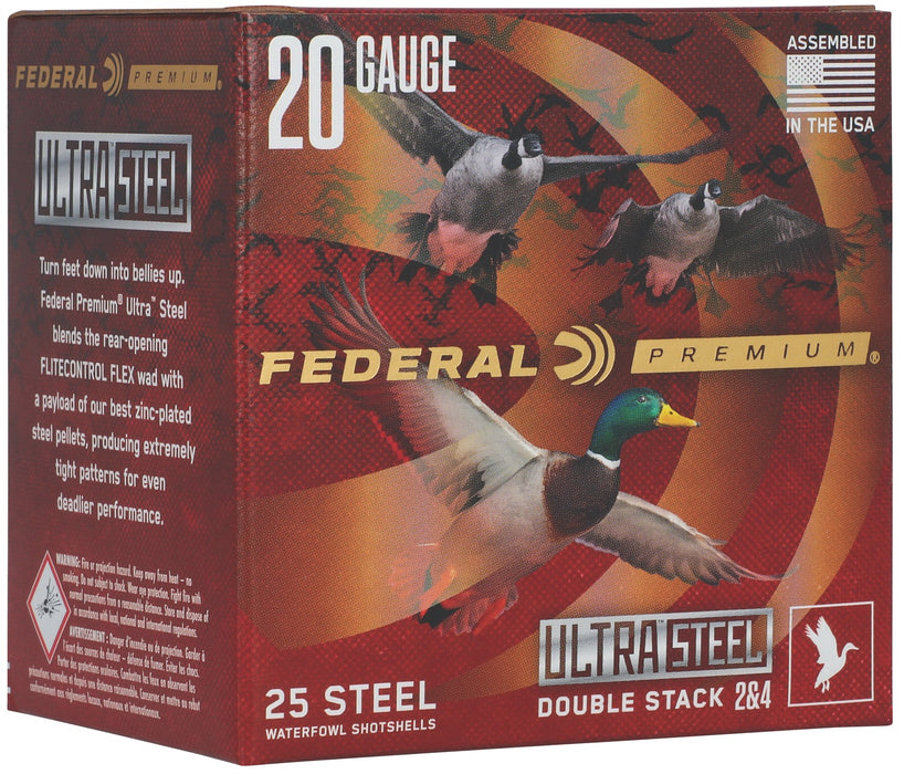 Federal PWUX20924 Premium Black Cloud 20Gauge 3" 1oz 25 Per Box/10 Case