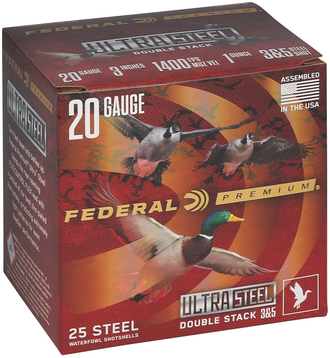 Federal PWUX20935 Premium  20Gauge 3" 1oz 25 Per Box/10 Case