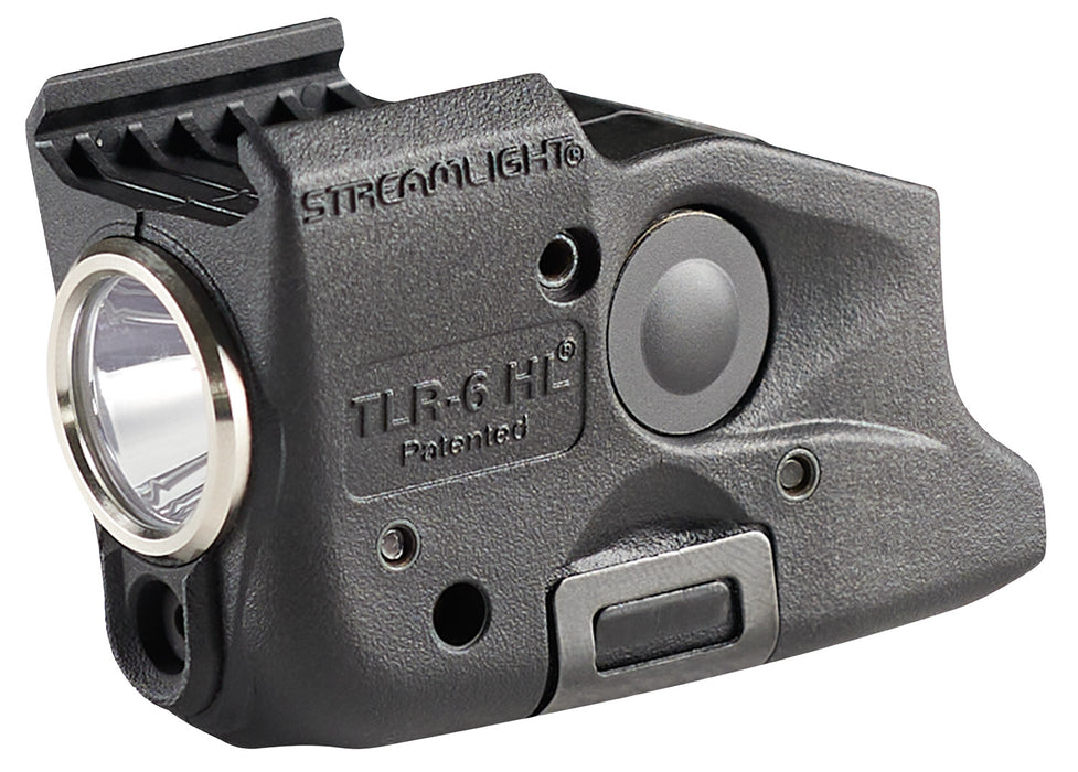 Streamlight 69343 TLR-6 HL Gun Light  Black 300 Lumens White LED/Red Laser Glock Gen 3/4/5