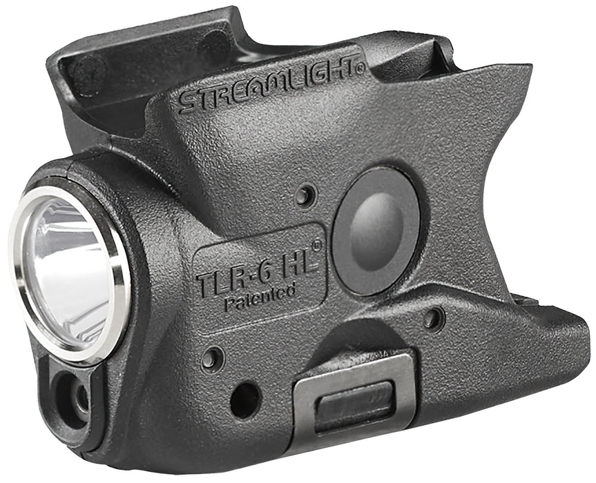 Streamlight 69342 TLR-6 HL Gun Light  Black 300 Lumens White LED/Red Laser Smith & Wesson M&P Shield