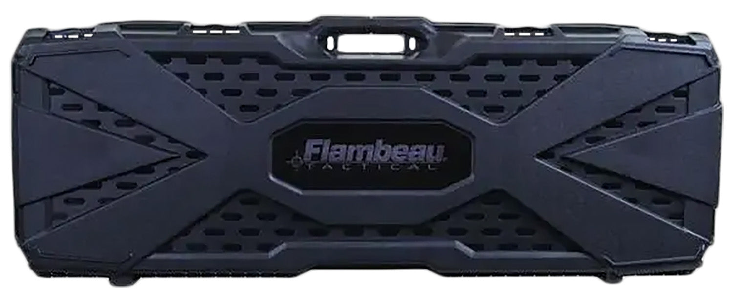 Flambeau 6500AR  Tactical Rifle Case Black Polypropylene Water Resistant