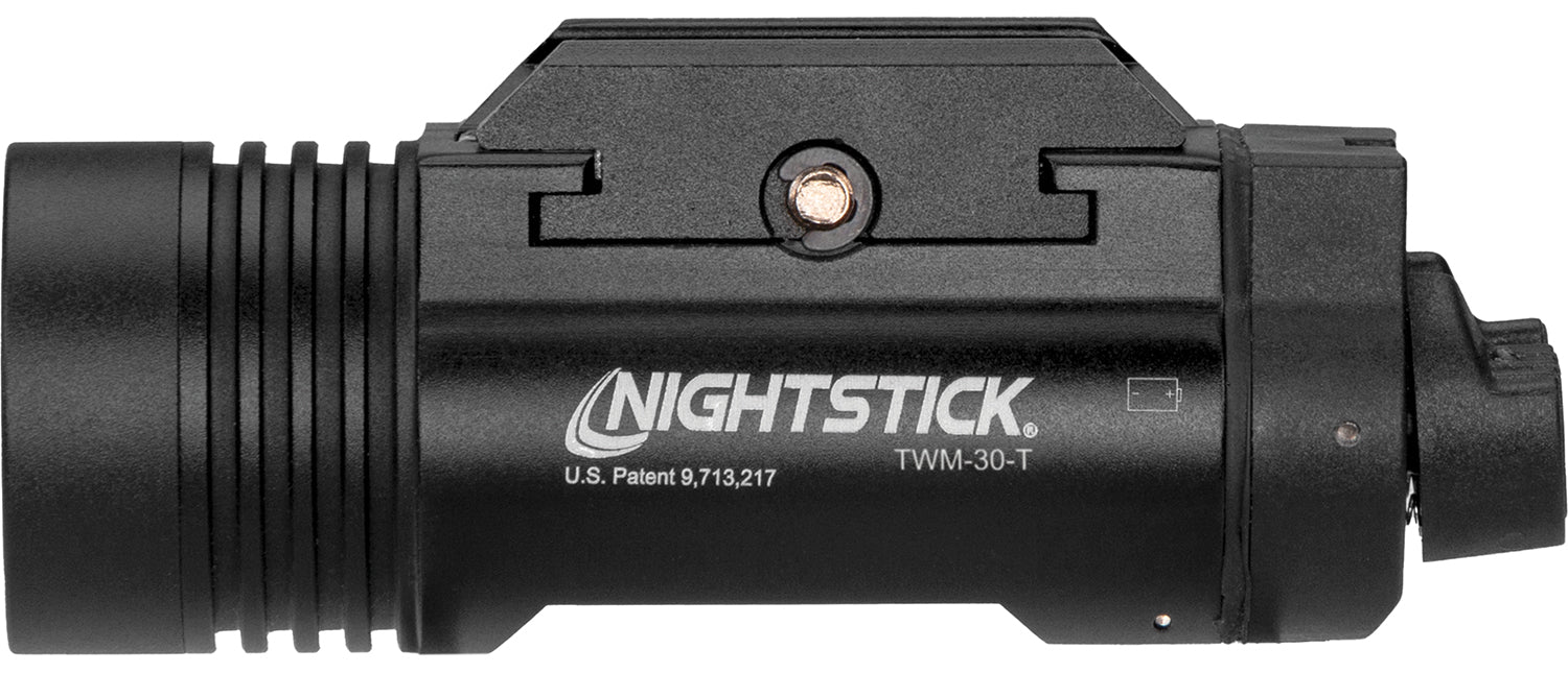 Nightstick TWM30T Tactical Weapon-Mounted Light Turbo  Black Anodized Hardcoat 1200 Lumens White LED Light