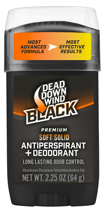 Dead Down Wind 1234 Antiperspirant & Deodorant Black Premium Odor Eliminator 2.25 oz Stick