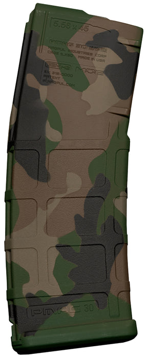 Weapon Works 228034 PMAG GEN M2 MOE 30rd Fits AR/M4 M81 Woodland Polymer