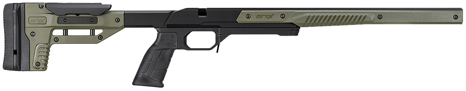 Mdt Sporting Goods Inc 103950-ODG Oryx Sportsman OD Green Aluminum Tikka T3/T3x/ Short Action 32.25"