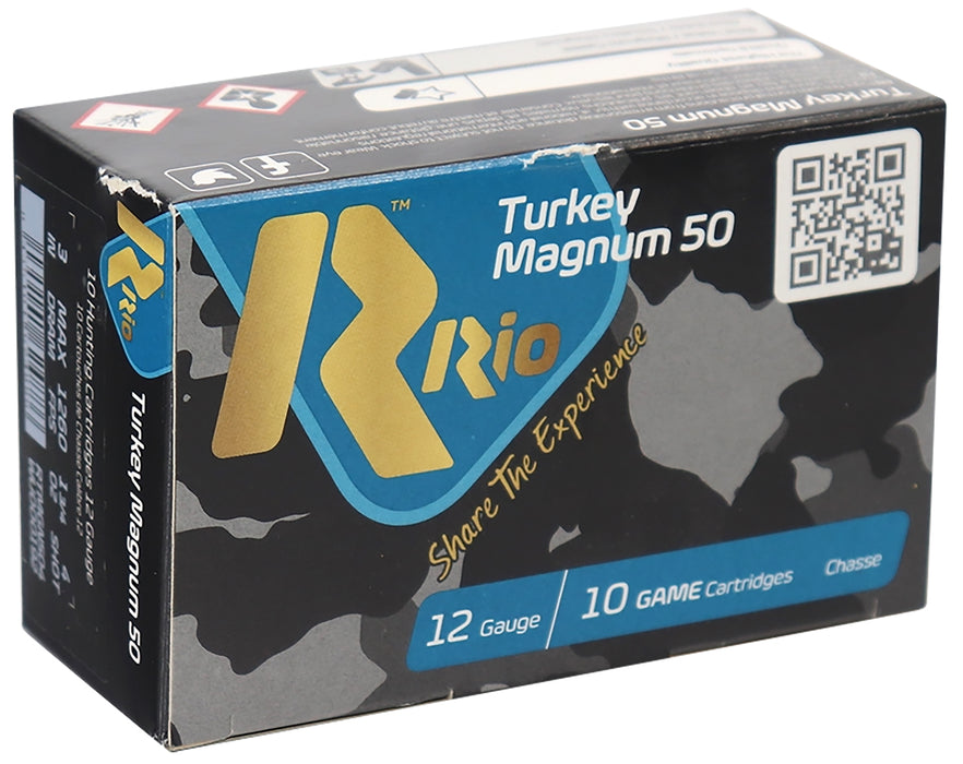 Rio Ammunition RTMGN505 Royal Turkey  12 Gauge 1 3/4 oz 5 Shot 10 Per Box/ 25 Case