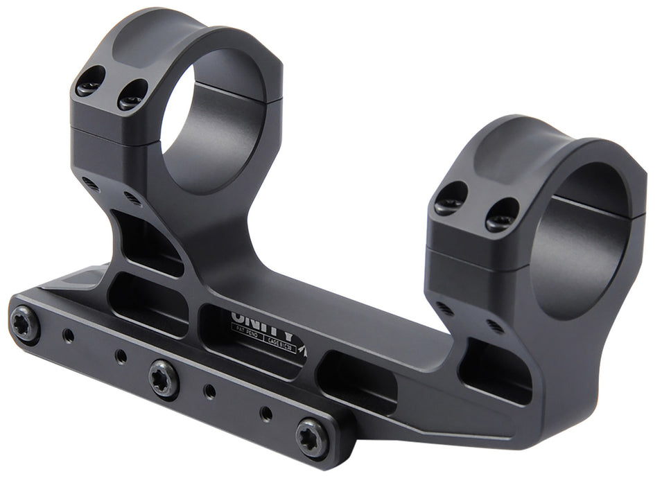 Unity Tactical LLC FSTS30205B Fast  LPVO Scope Mount/Ring Combo 30mm Black Anodized