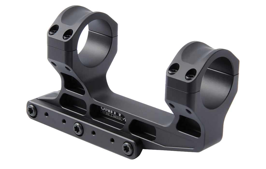 Unity Tactical LLC FSTS34205B Fast  LPVO Scope Mount/Ring Combo 34 mm Black Anodized