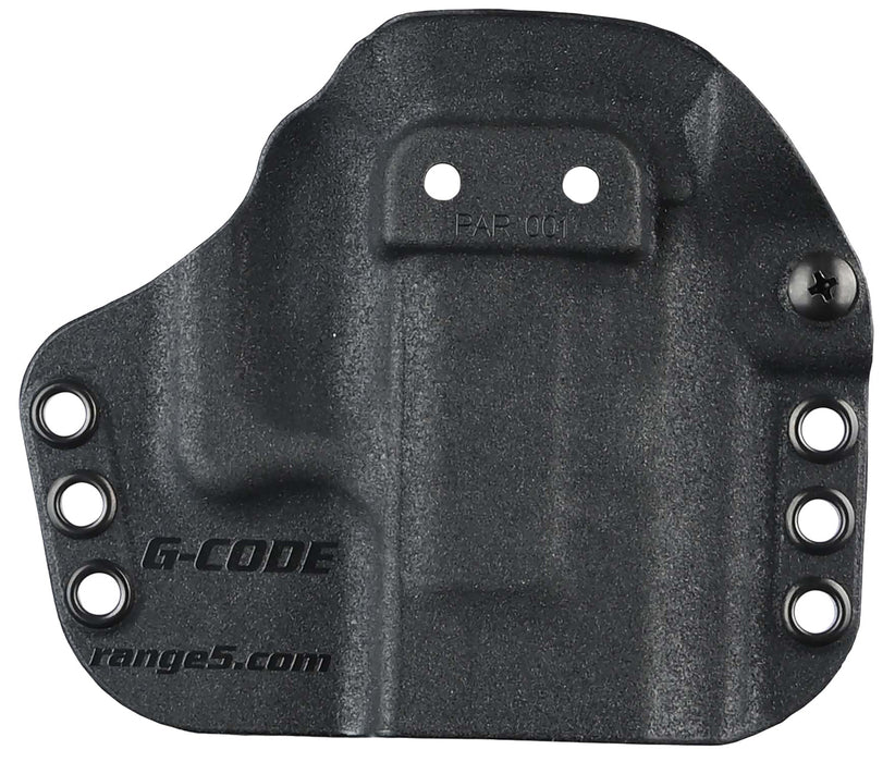 Edge Works Manufacturing PAR001BK Paradigm Holster IWB/OWB Size Small Black