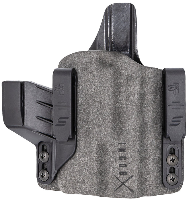 Safariland INCOG0465A0CX261 IncogX  IWB Black/Gray Boltaron Belt Clip Fits Sig P365X/XL Right Hand