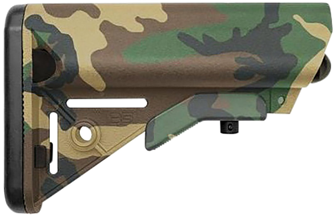 B5 Systems SOP1188 Enhanced SOPMOD Woodland Camo Polymer Fits AR-15