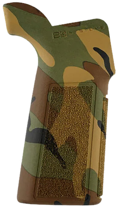 B5 Systems PGR1187 Type 23 P-Grip  Woodland Camo Polymer