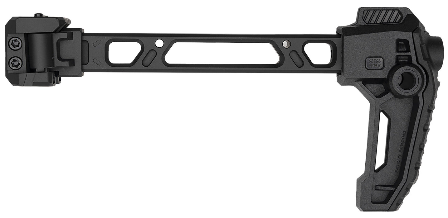 Strike Industries FSADUAL Dual Folding Stock and Brace Black 9.44" OAL