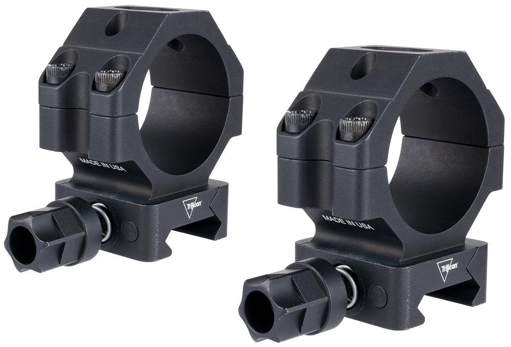 Trijicon AC22073 Scope Rings with Q-LOC Technology  Matte Black 35mm Medium