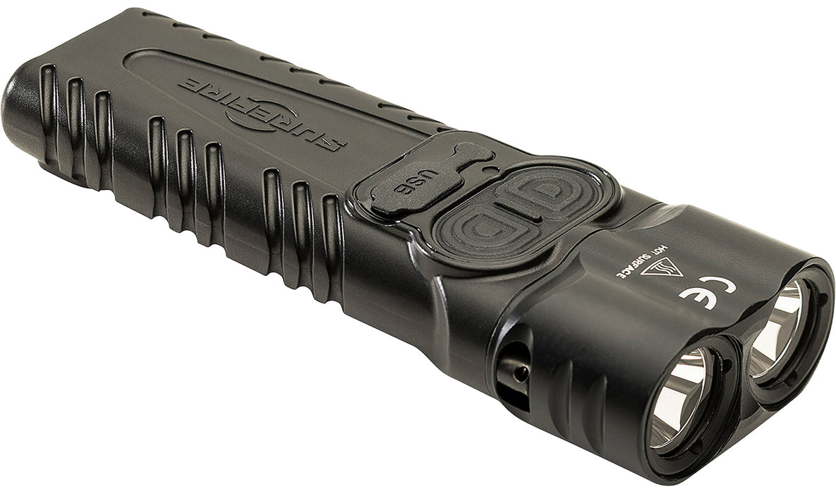 SureFire PLRC Stiletto Pro II Stiletto Black Anodized 25/500/1,500 Lumens White LED