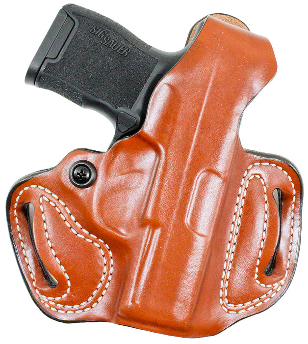 DeSantis Gunhide 085TA1ZZ0 Thumb Break Mini Slide Tan Fits Rost Martin RMIC Belt Loop Mount Right Hand