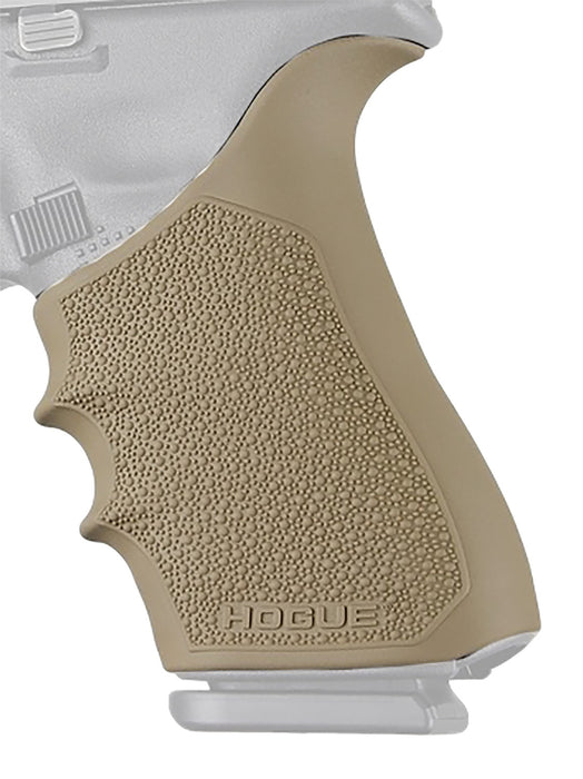 Hogue 17023 Grip Sleeve Handall Beavertail Flat Dark Earth Rubber